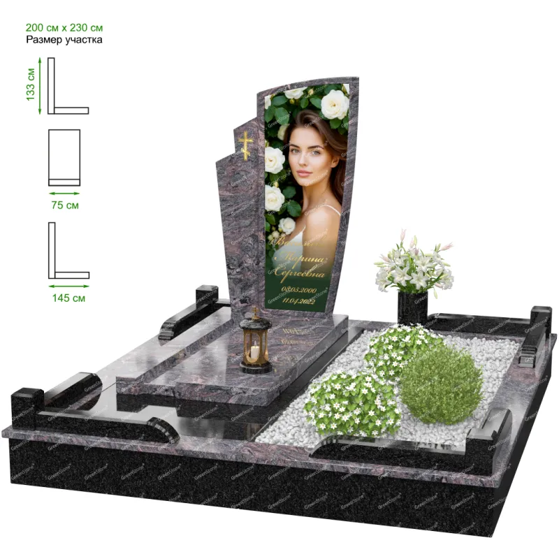 Эксклюзивный памятник K-34-3