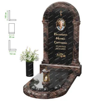 Купить Эксклюзивный памятник K-107-4 в Минске