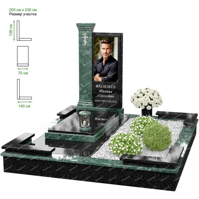 Эксклюзивный памятник K-109-13