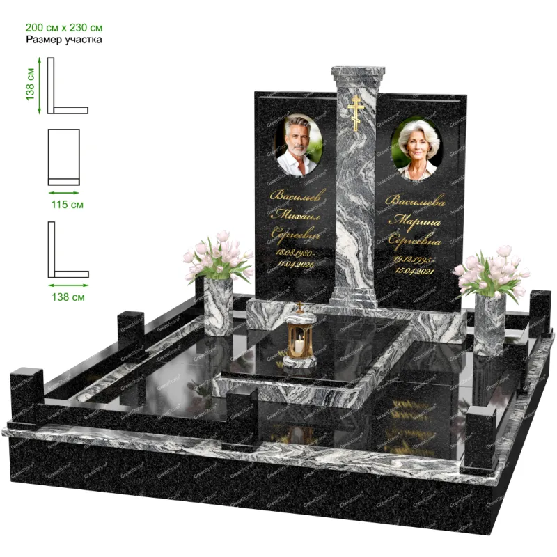 Эксклюзивный памятник K-112-15