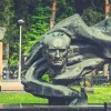 Памятник Сергею Притыцкому на Восточном кладбище в Минске