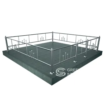 Купить Ограда из нержавейки ОН-04 в Минске