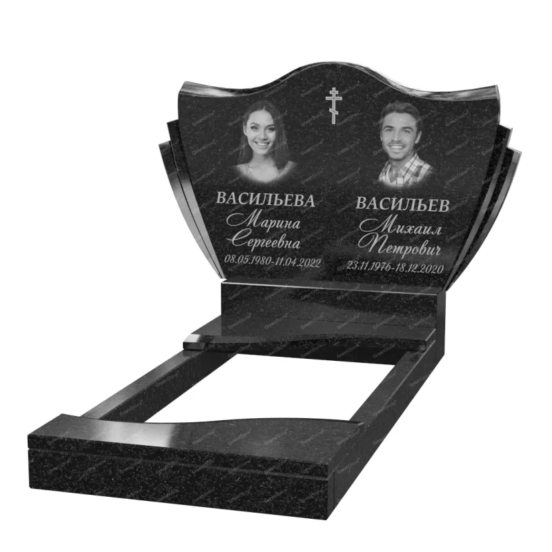 Двойной памятник B-15