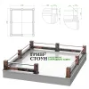 Гранитная ограда ГО-16-04