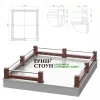 Гранитная ограда ГО-16-05