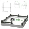 Гранитная ограда ГО-18-02