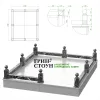 Гранитная ограда ГО-19-01