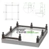 Гранитная ограда ГО-19-03