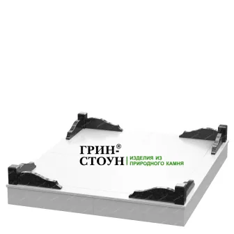 Купить Гранитная ограда ГО-05 в Минске