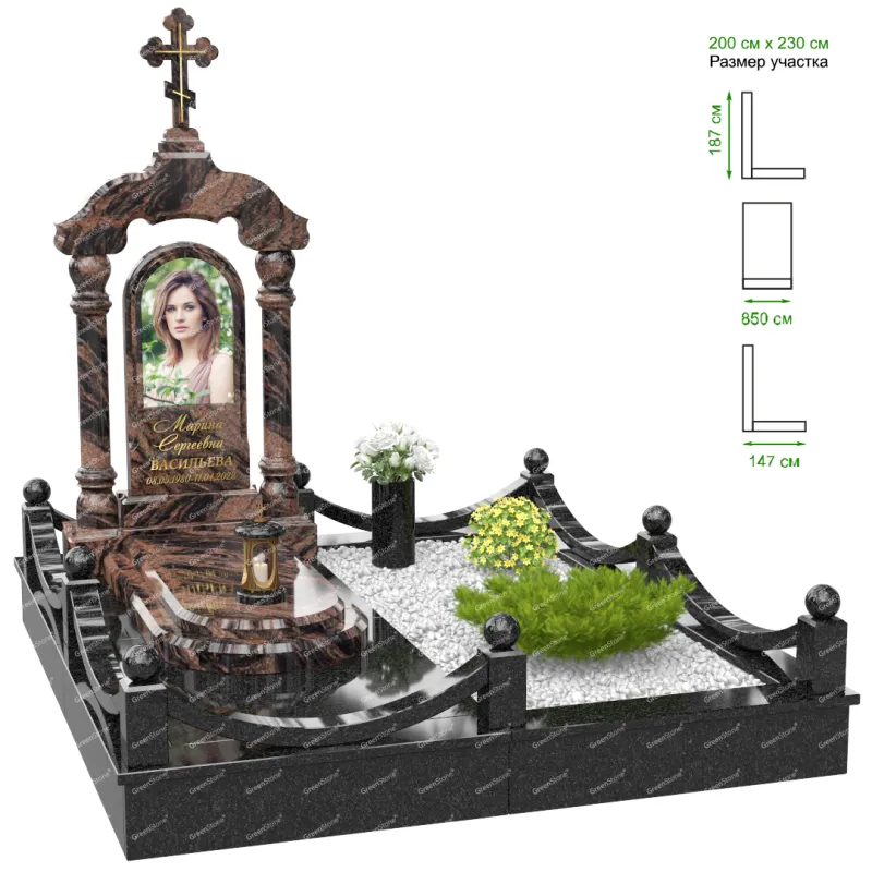 Эксклюзивный памятник NK-32-2