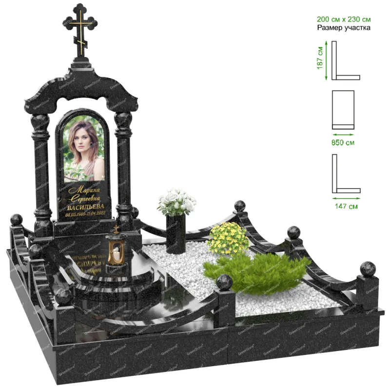 Эксклюзивный памятник NK-32-3