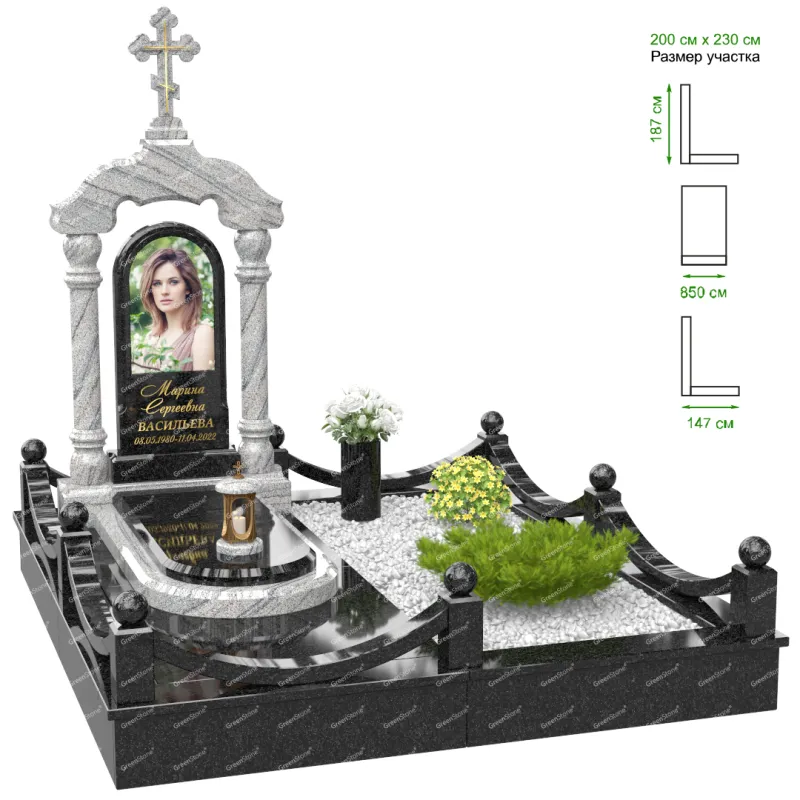 Эксклюзивный памятник NK-32-8