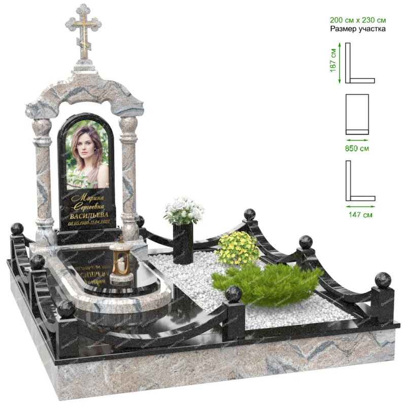 Эксклюзивный памятник NK-32-9