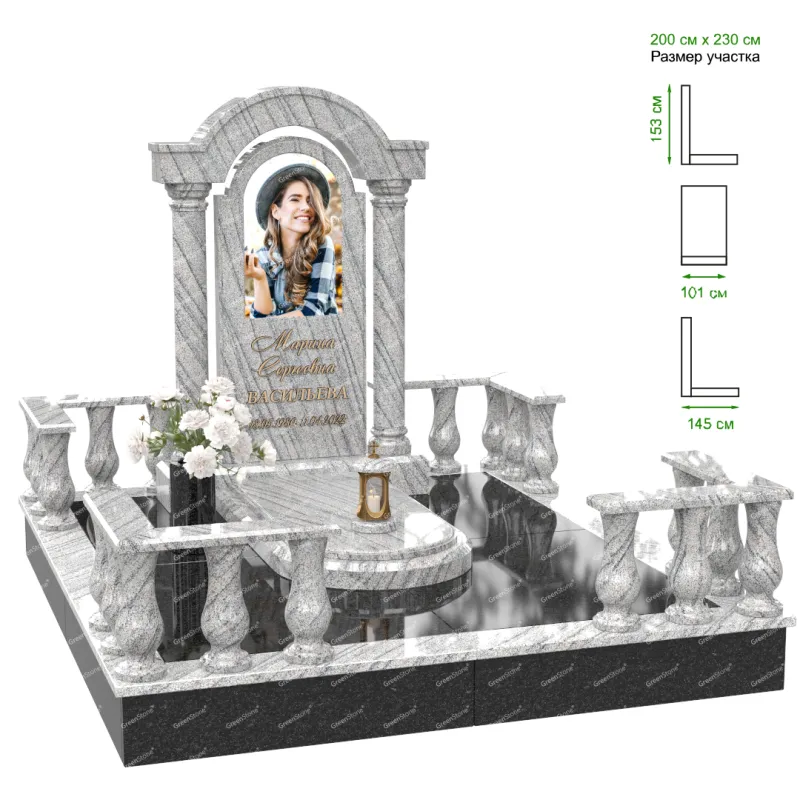 Эксклюзивный памятник NK-31-1