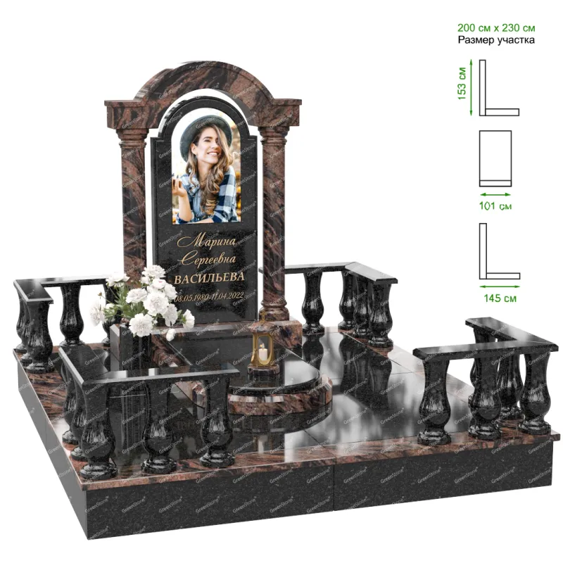 Эксклюзивный памятник NK-31-6