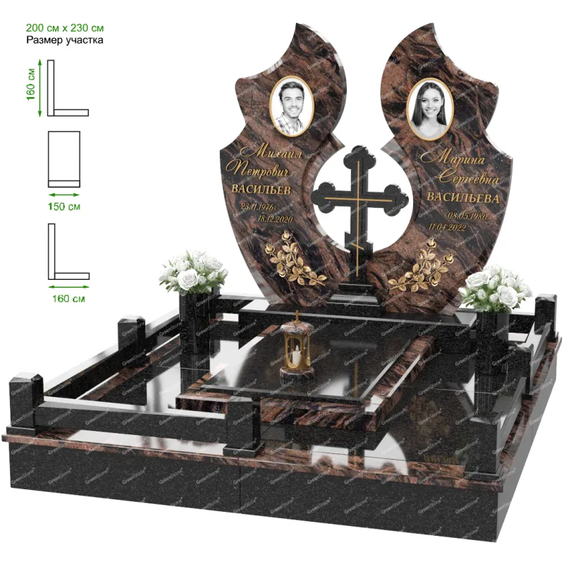 Эксклюзивный памятник NK-30-2