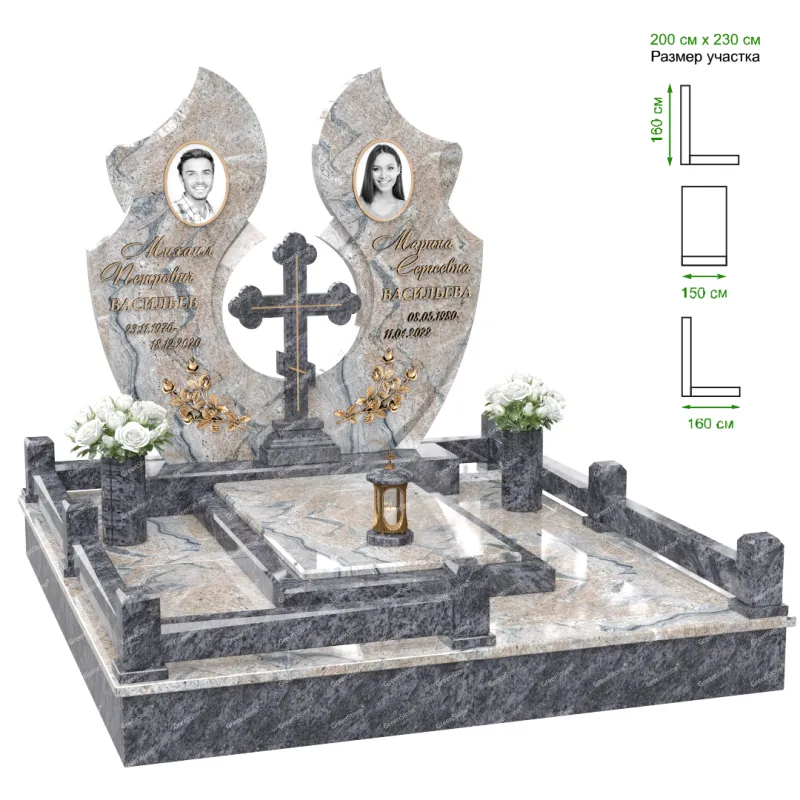 Эксклюзивный памятник NK-30-8