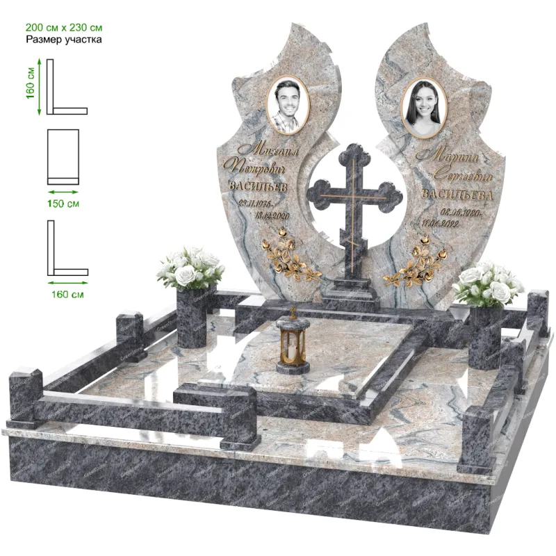 Эксклюзивный памятник NK-30-8