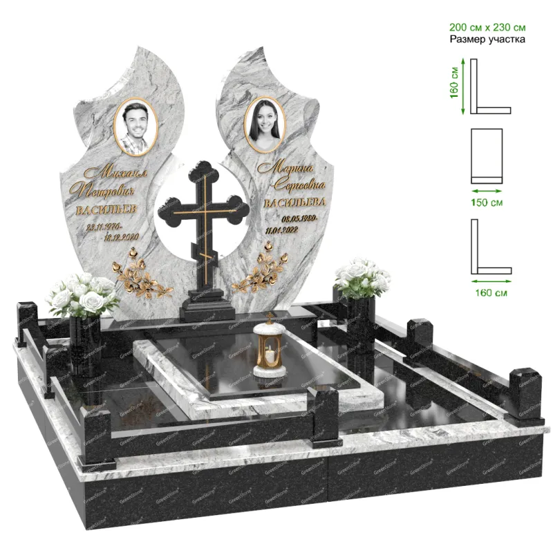 Эксклюзивный памятник NK-30-1