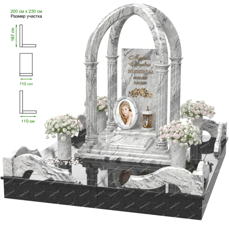Эксклюзивный памятник NK-29-10