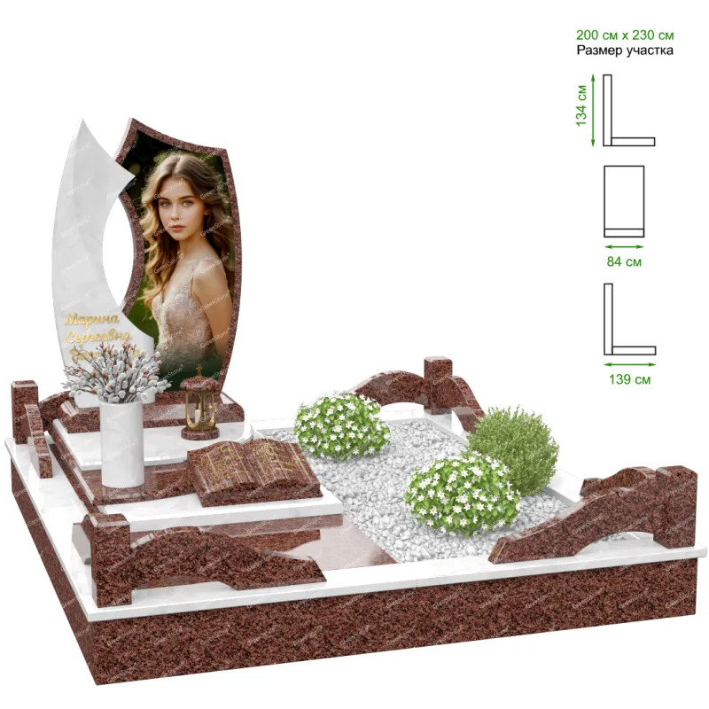 Эксклюзивный памятник NK-28-2