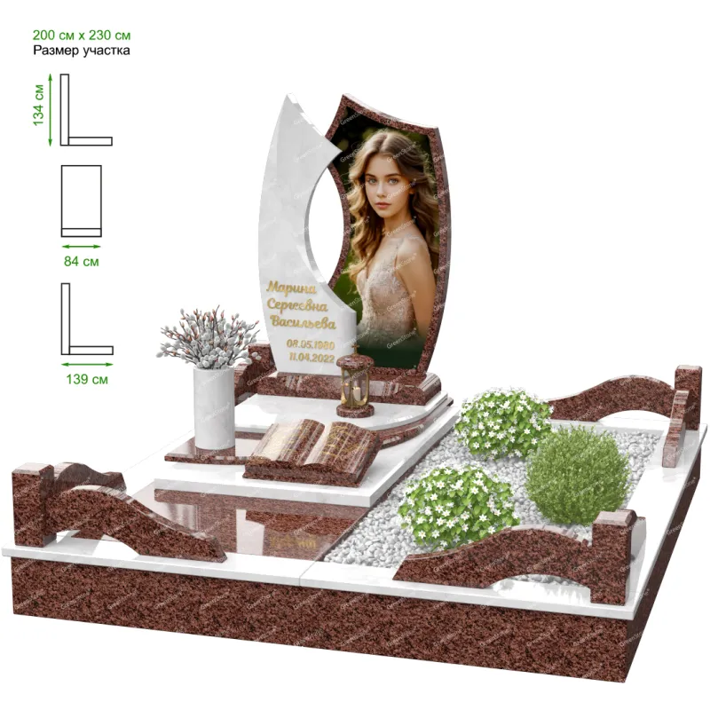 Эксклюзивный памятник NK-28-2