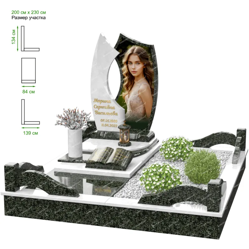 Эксклюзивный памятник NK-28-6