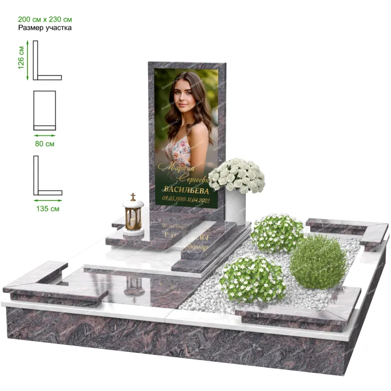 Эксклюзивный памятник NK-27-1