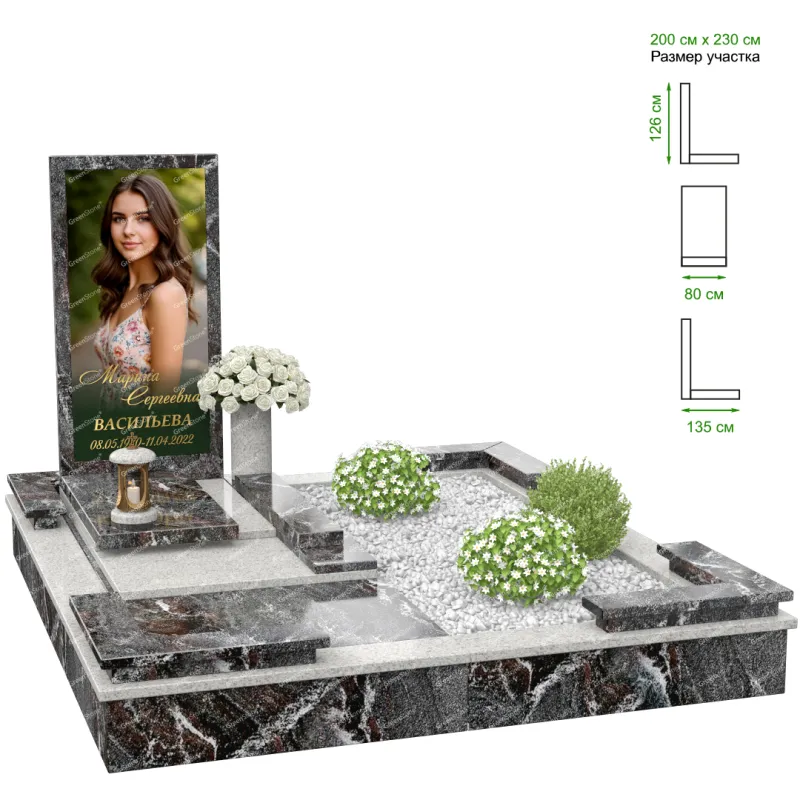 Эксклюзивный памятник NK-27-3