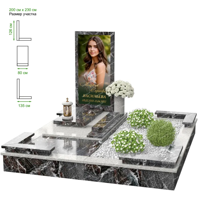 Эксклюзивный памятник NK-27-3