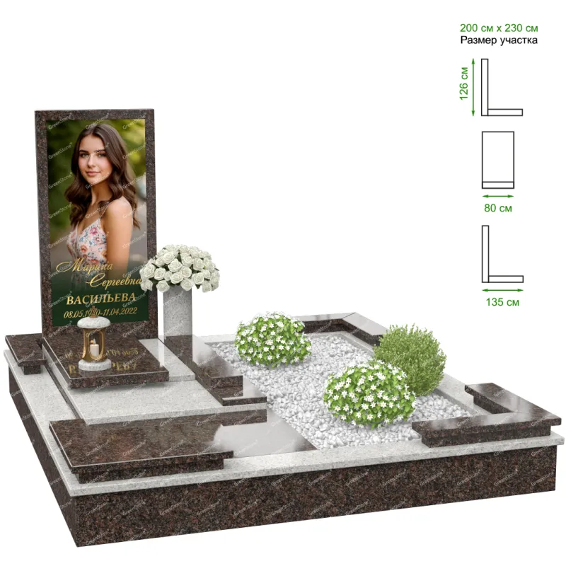 Эксклюзивный памятник NK-27-4