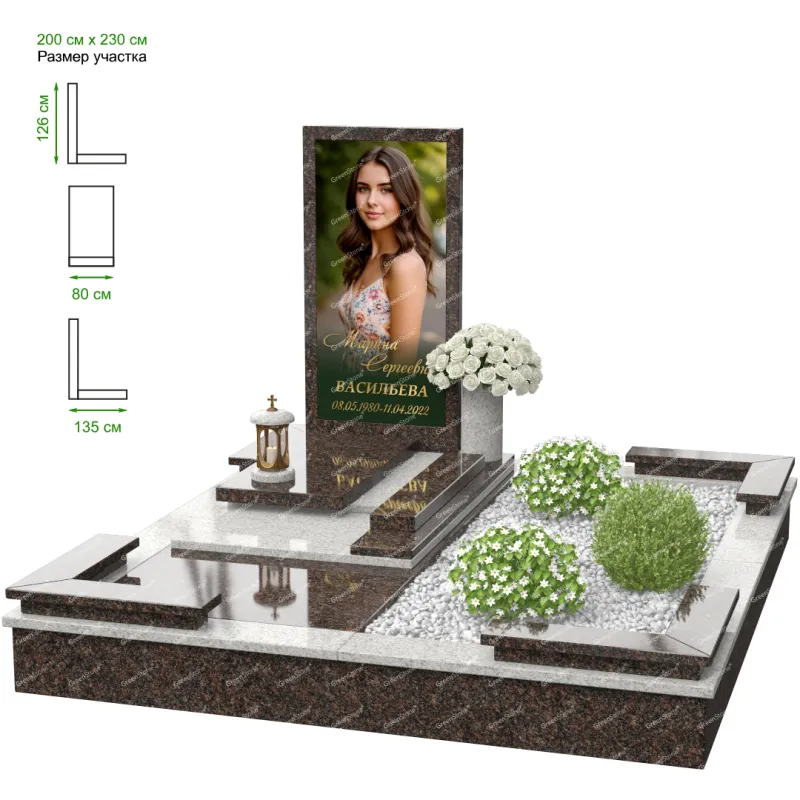 Эксклюзивный памятник NK-27-4