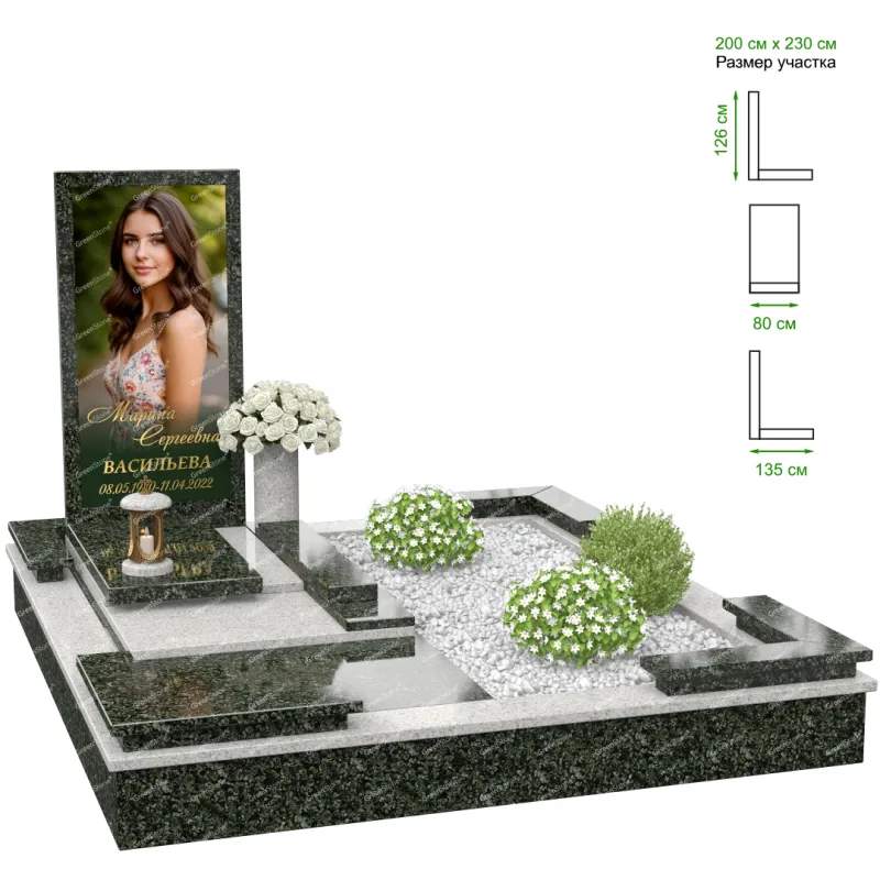 Эксклюзивный памятник NK-27-6