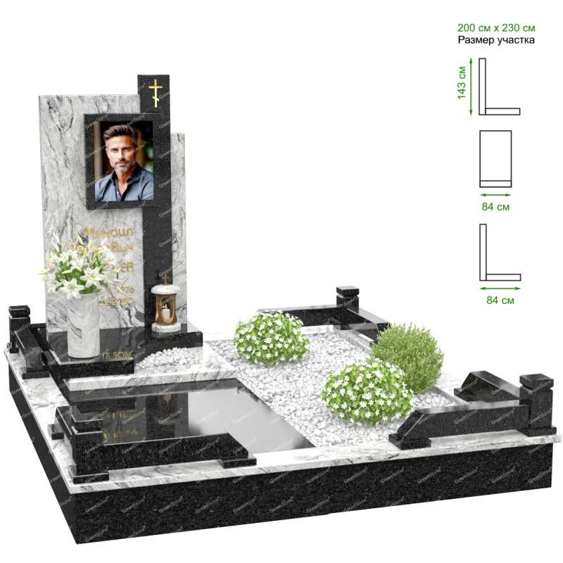 Эксклюзивный памятник NK-26-4