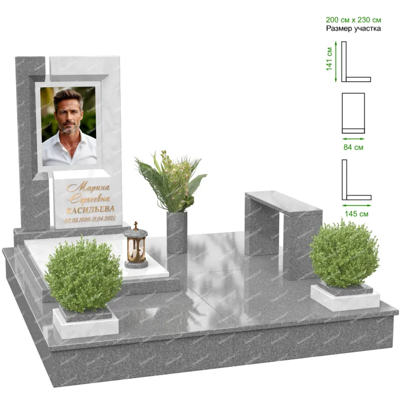 Эксклюзивный памятник NK-25-2