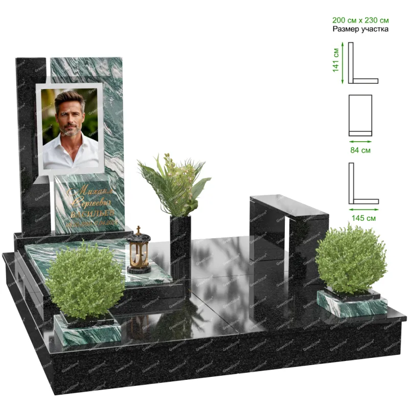 Эксклюзивный памятник NK-25-6