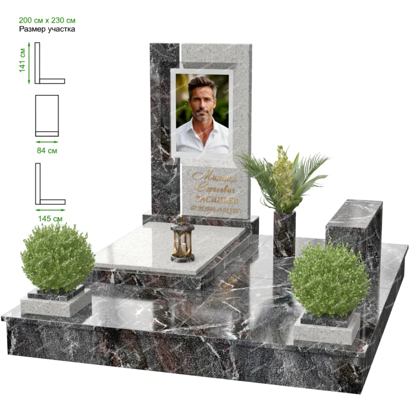 Эксклюзивный памятник NK-25-1