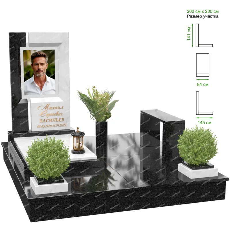 Эксклюзивный памятник NK-25-3