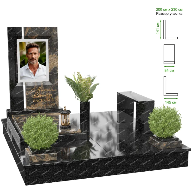 Эксклюзивный памятник NK-25-4