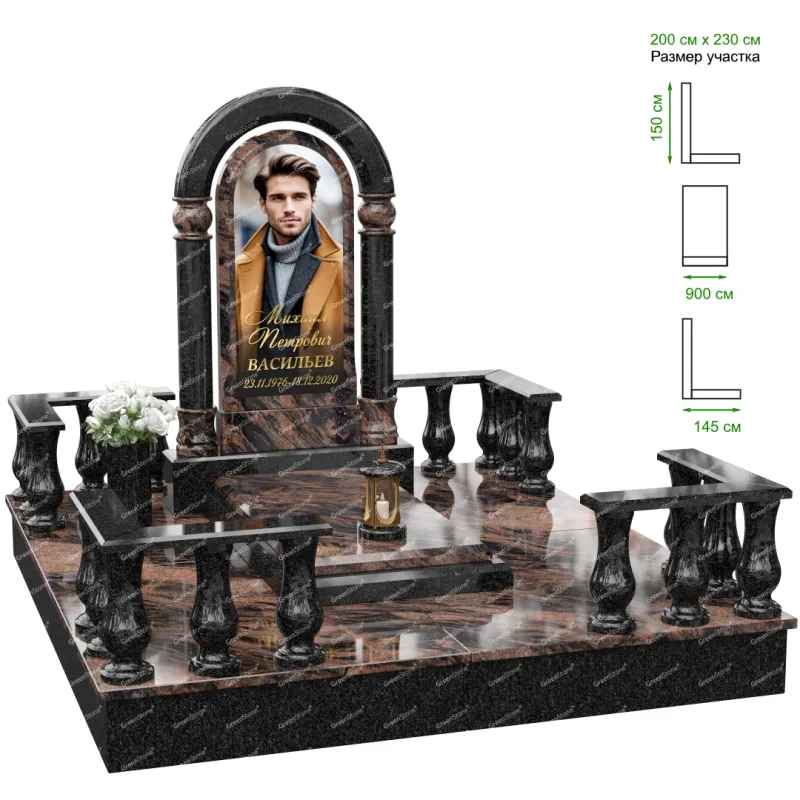 Эксклюзивный памятник NK-23-1