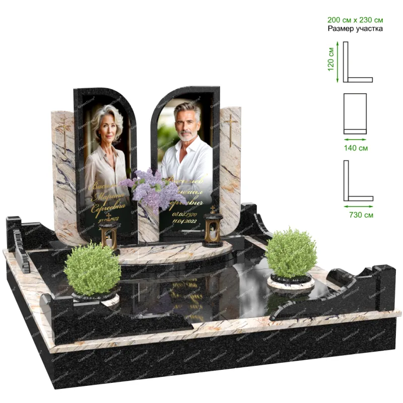 Эксклюзивный памятник NK-34-2