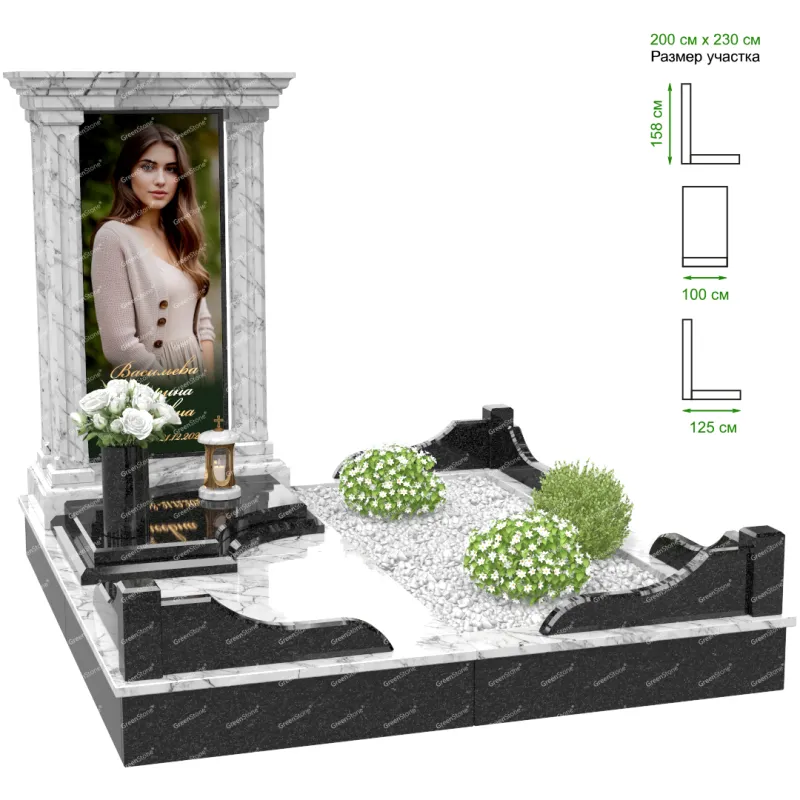 Эксклюзивный памятник NK-21-1