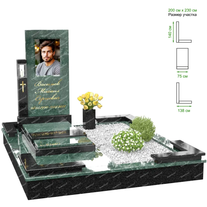 Эксклюзивный памятник NK-36-1