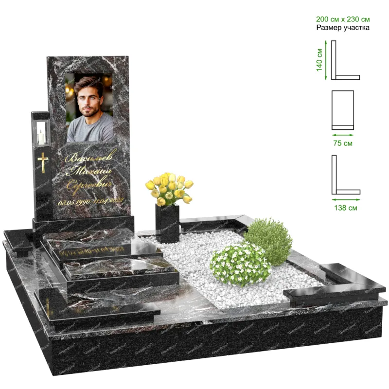 Эксклюзивный памятник NK-36-4