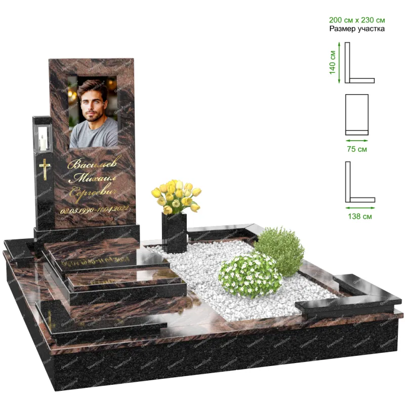 Эксклюзивный памятник NK-36-8