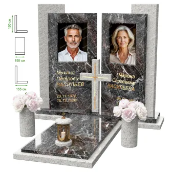 Купить Эксклюзивный памятник NK-14-2 в Минске