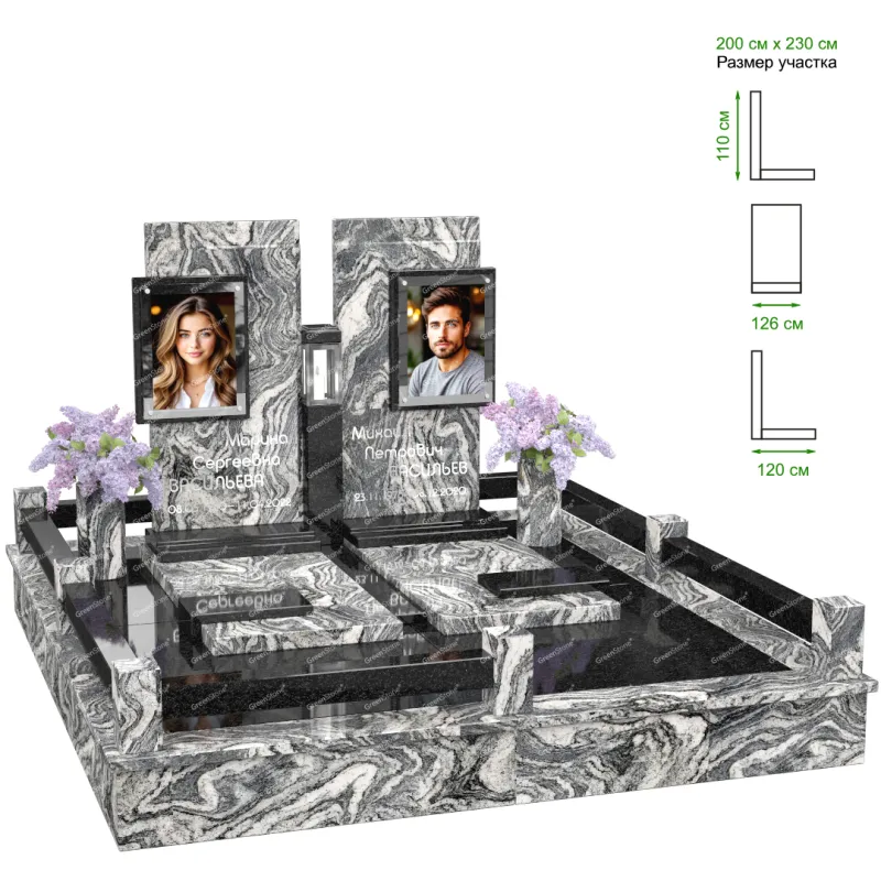 Эксклюзивный памятник NK-20-8