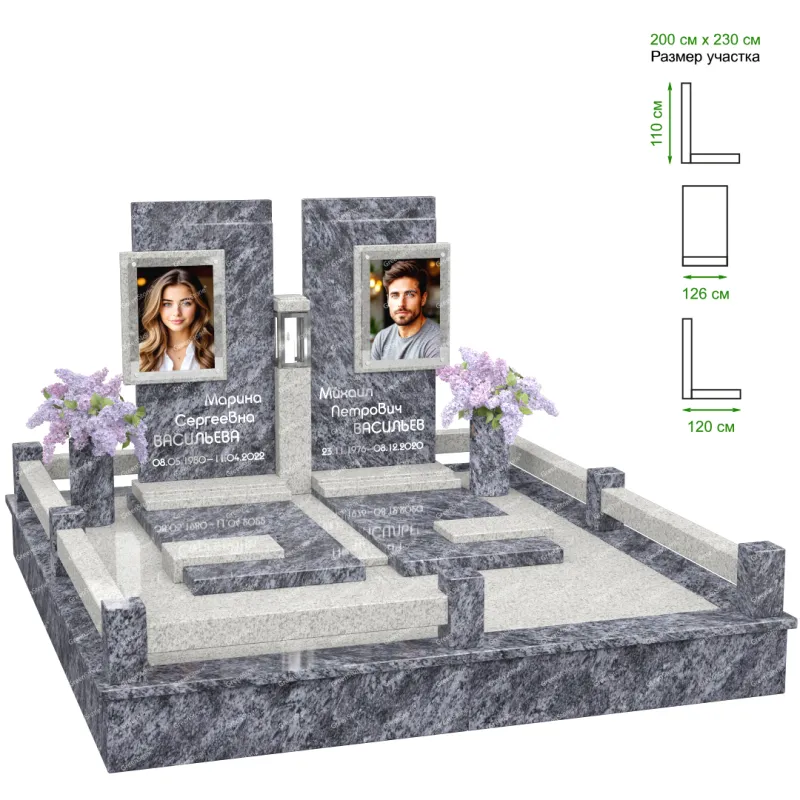 Эксклюзивный памятник NK-20-2