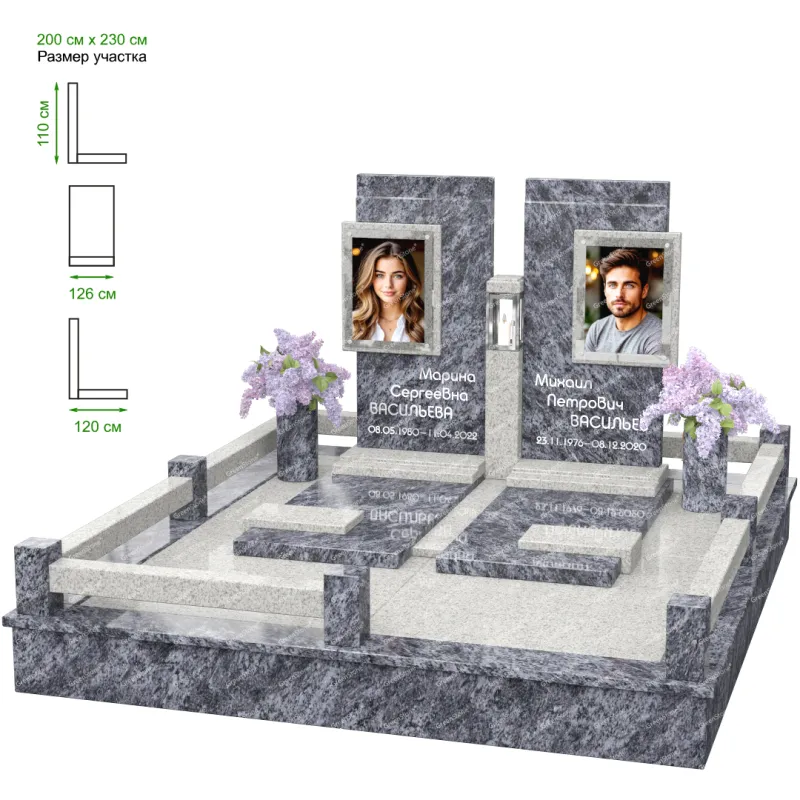 Эксклюзивный памятник NK-20-2