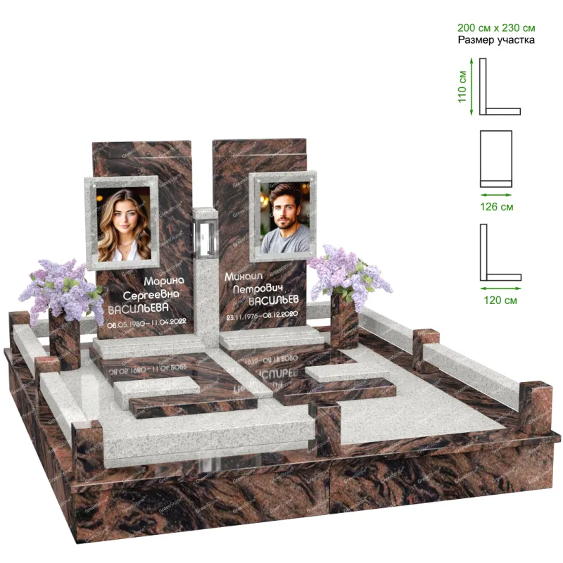 Эксклюзивный памятник NK-20-3